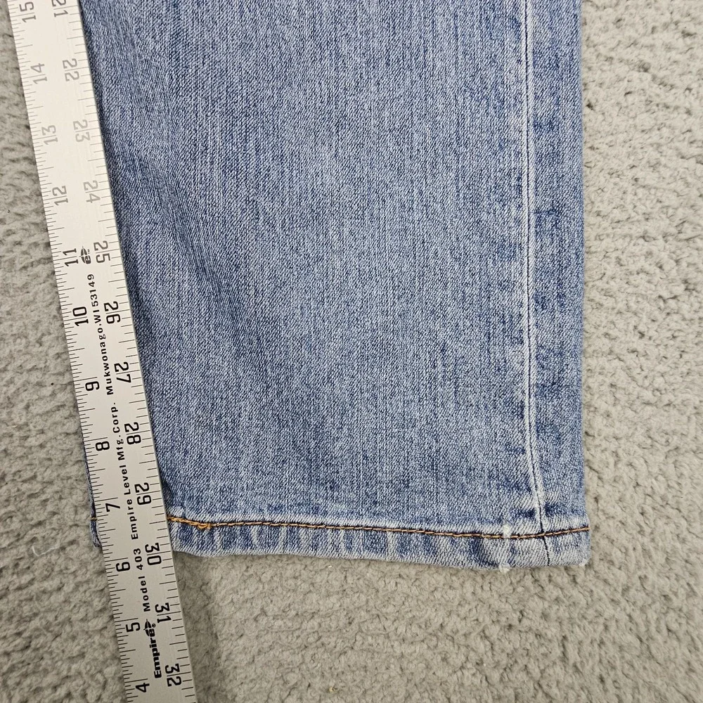 Levi's 505 Men's Straight Leg Regular Fit Jeans Light Wash W36 L30 90s Skater‎